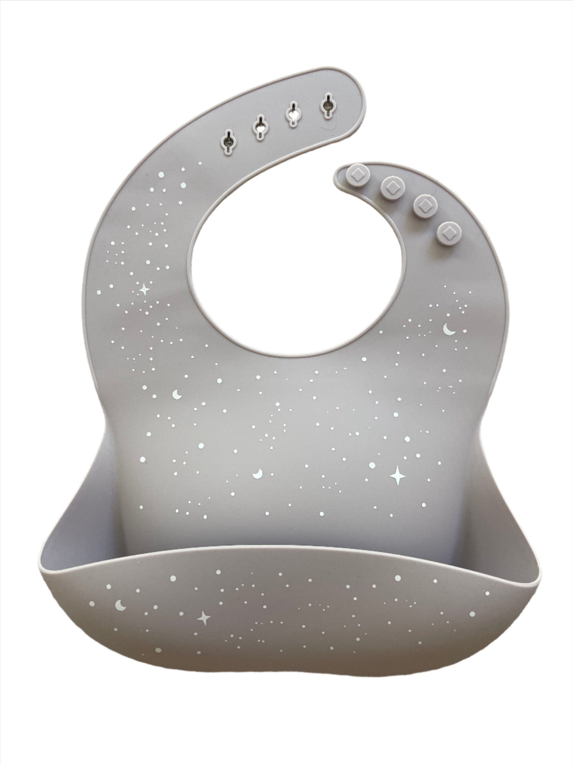 Silicone Bib with Design – Wobbly Whaley