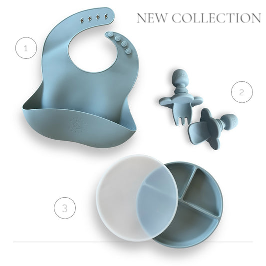 Blue Melody Collection - Feeding Set