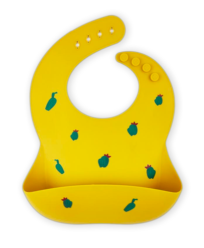 Silicone Bib with Design