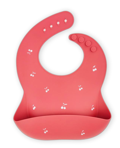 Silicone Bib with Design