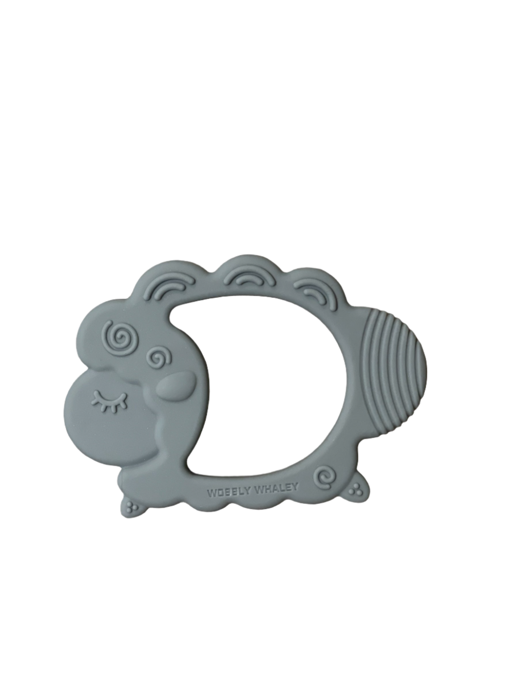 Little Lamb Teether – Wobbly Whaley
